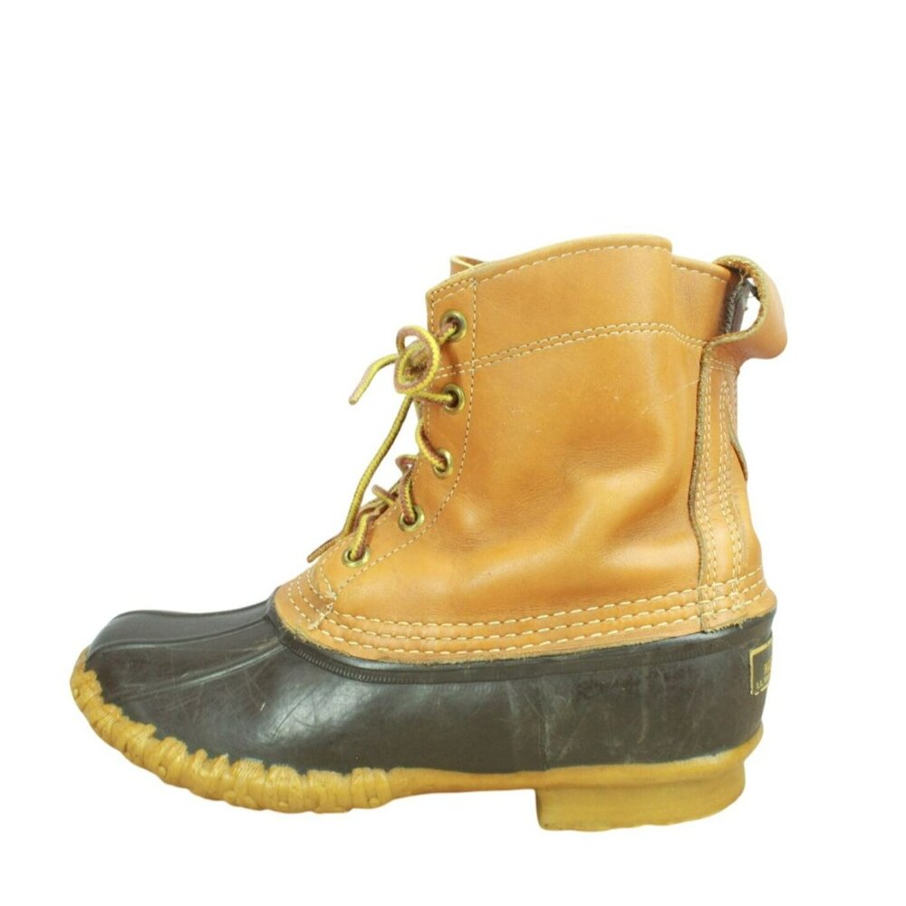 L.L. Bean Tan and Brown Winter Boots